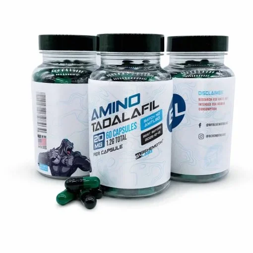 Amino Tadalafil Capsules is now avaliable at Behemoth Labz
